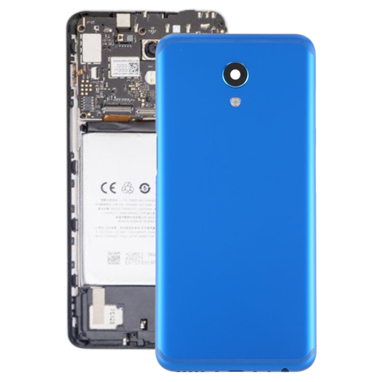 Battery Back Cover with Camera Lens for Meizu M6S M712H M712Q (Blue)