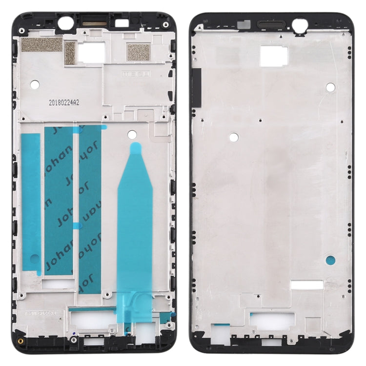 Placa de Bisel de Marco LCD de Carcasa Frontal Para Meizu M6S M712H M712Q (Negro)