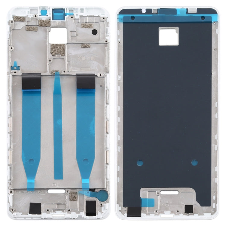 Placa de Bisel de Marco LCD de Carcasa Frontal Para Meizu Note 8 (Blanco)