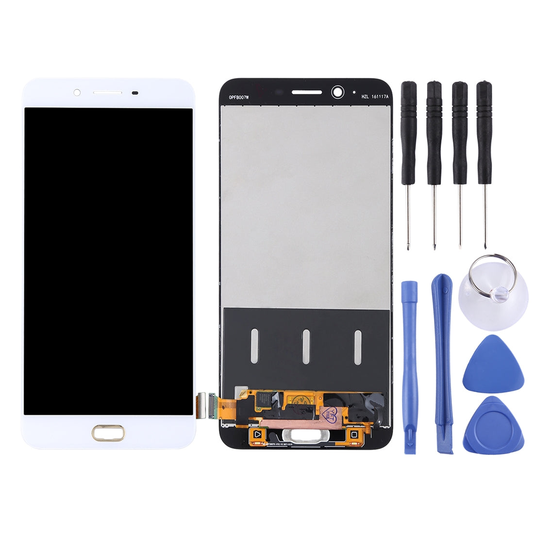 LCD Screen + Digitizer Touch Oppo R9s Plus White