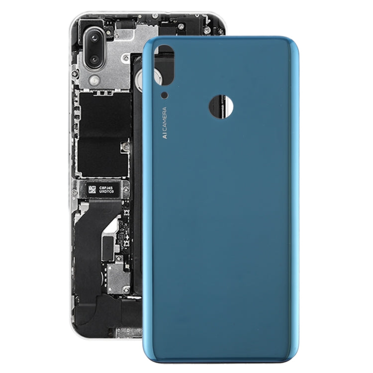 Tapa Trasera de Batería Para Huawei Y9 (2019) (Azul)