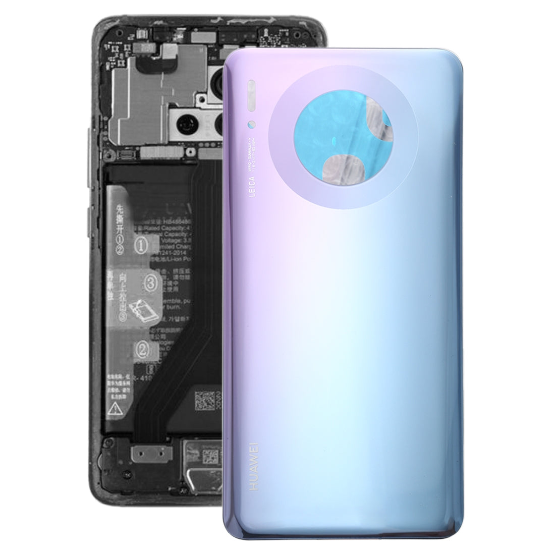 Battery Cover Back Cover Huawei Mate 30 Silver