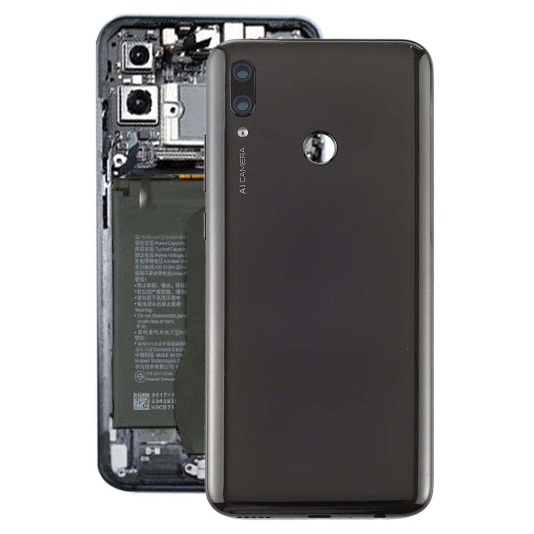 Tapa Bateria Back Cover Huawei Enjoy 9s / P Smart 2019 Negro