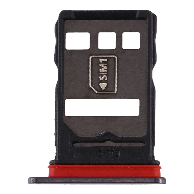 Original SIM Card Tray Tray + NM Card For Huawei Mate 30 (Black)