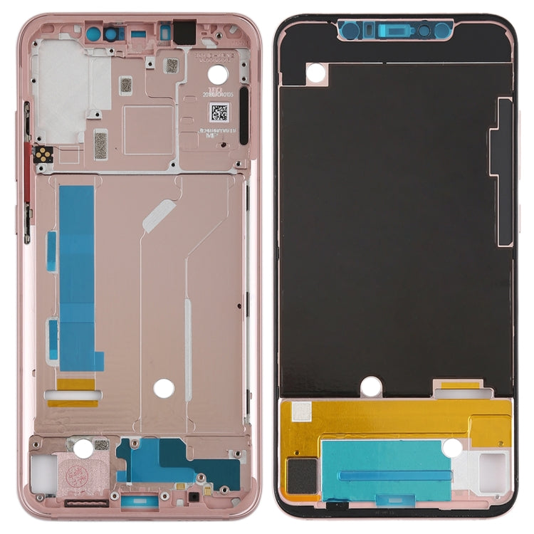Bisel de Marco Medio con Teclas Laterales Para Xiaomi MI 8 (Oro Rosa)