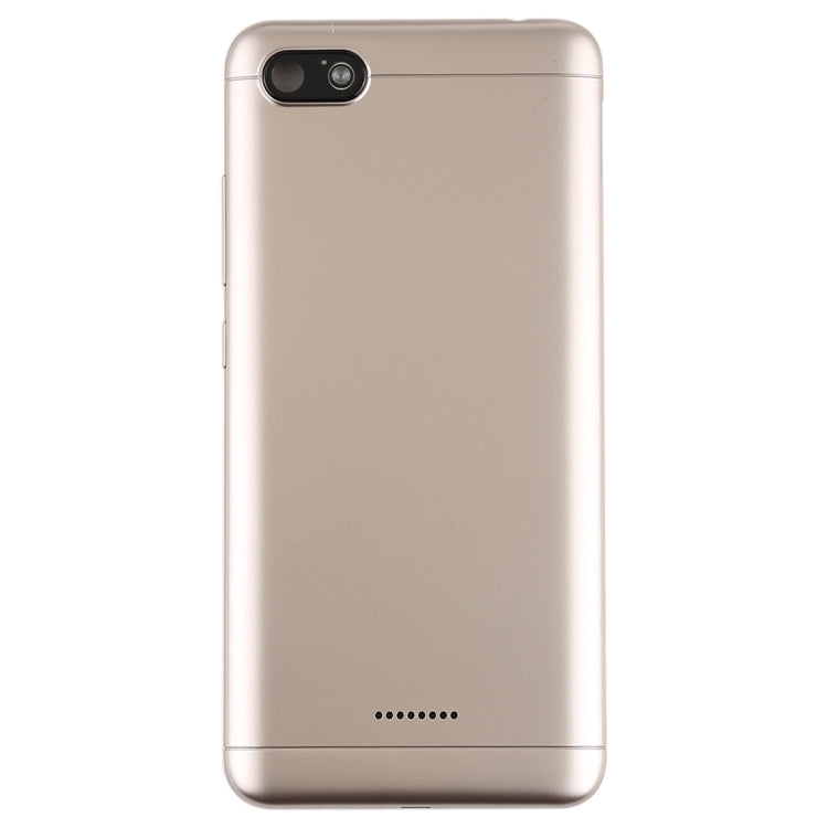 Back Housing with Side Keys for Xiaomi Redmi 6A (Gold)