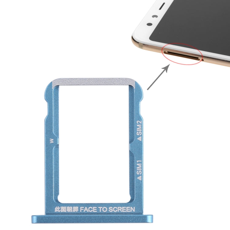 Bandeja Doble Tarjeta SIM Para Xiaomi MI 6X (Azul)