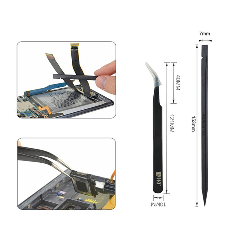 MEILLEUR BST-504 Kit d'outils de démontage de téléphone portable 9 en 1 pour smartphone Samsung