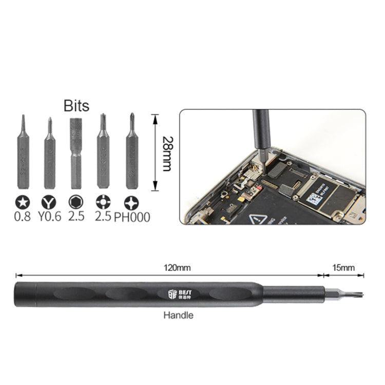 MEJOR BST-500 12 en 1 multifuncional Precisión y conveniente kit de Herramientas de desMontaje rápido Para iPhone