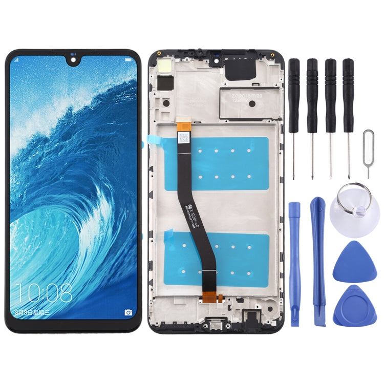 LCD Screen and Digitizer Full Assembly with Frame for Huawei Honor 8X Max (Black)