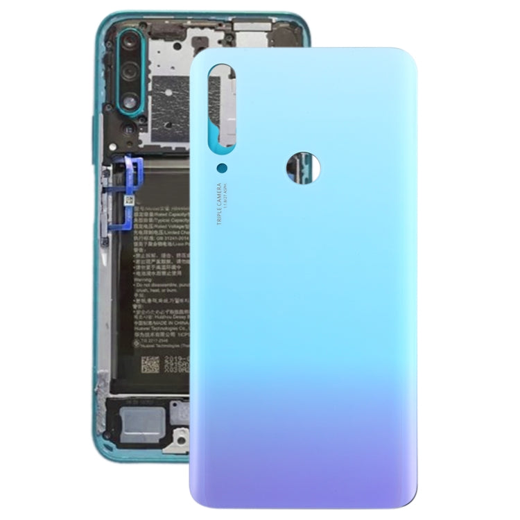 Coque arrière pour Huawei Enjoy 10 Plus (Bleu)