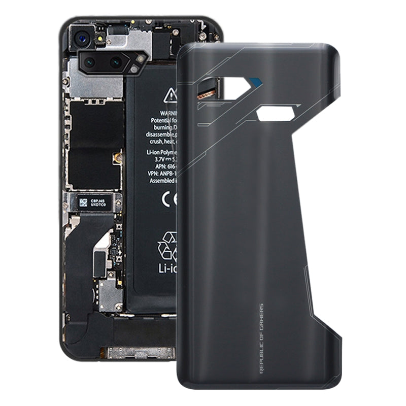 Cache Batterie Coque Arrière Asus Rog Phone ZS600KL Z01QD Noir