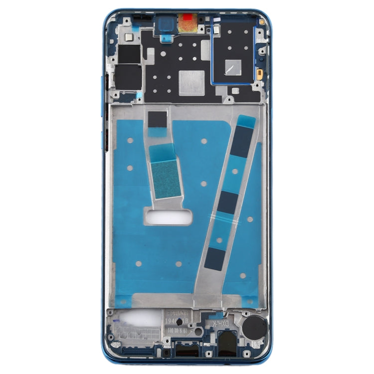 Middle Frame Bezel Plate with Side Keys for Huawei Nova 4e (Blue)