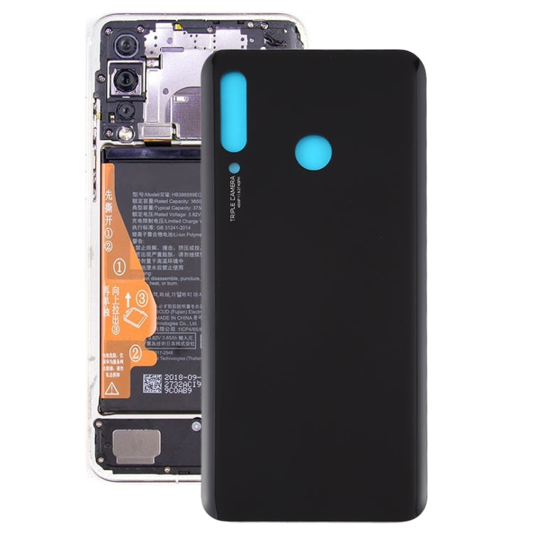 Back Battery Cover for Huawei Nova 4e (Black)