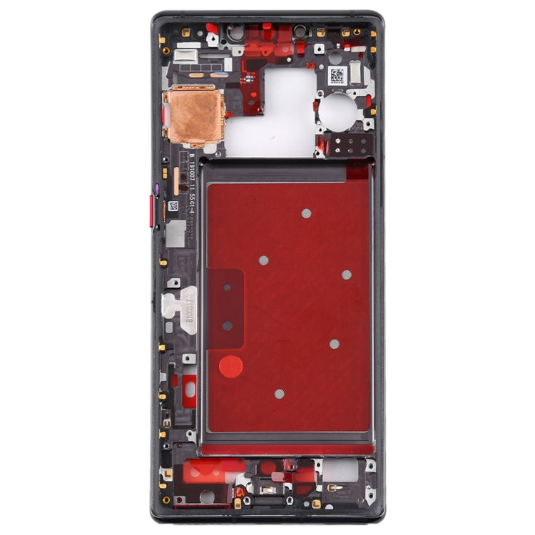 Plaque de cadre central d'origine pour Huawei Mate 30 Pro (noir)