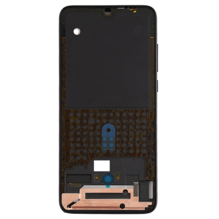 Placa de Bisel de Marco LCD de Carcasa Frontal Para Xiaomi MI CC9 / 9 Lite (Negro)