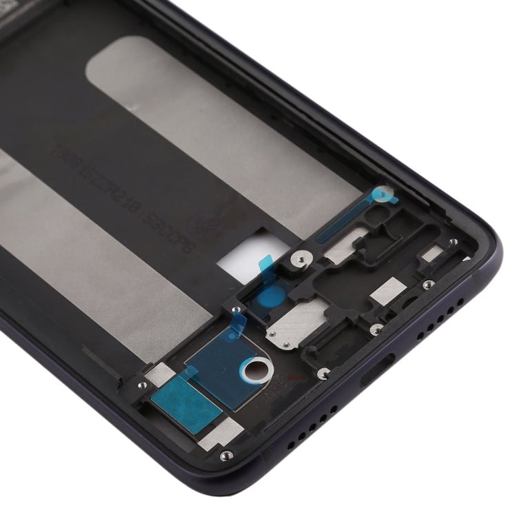 Plaque de lunette de cadre LCD de boîtier avant pour Xiaomi MI CC9 / 9 Lite (noir)