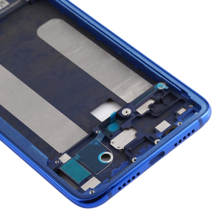 Placa de Bisel de Marco LCD de Carcasa Frontal Para Xiaomi MI CC9 / 9 Lite (Azul)