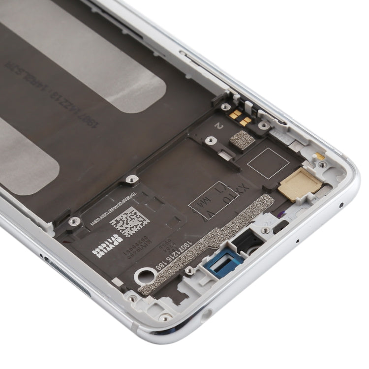 Front Housing LCD Frame Bezel Plate for Xiaomi MI CC9 / 9 Lite (Silver)