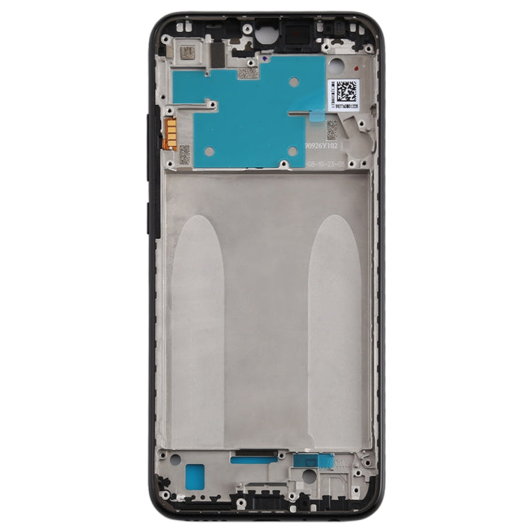 Placa de Bisel de Marco LCD de Carcasa Frontal Para Xiaomi Redmi Note 8 (Negro)