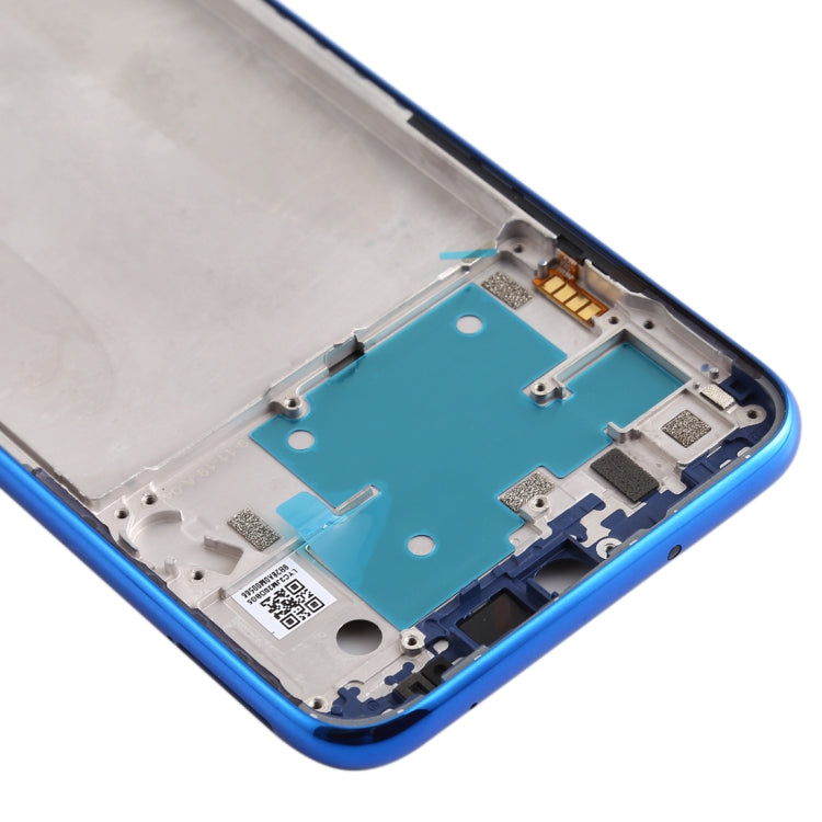 Plaque de lunette du cadre LCD du boîtier avant pour Xiaomi Redmi Note 8 (Bleu)