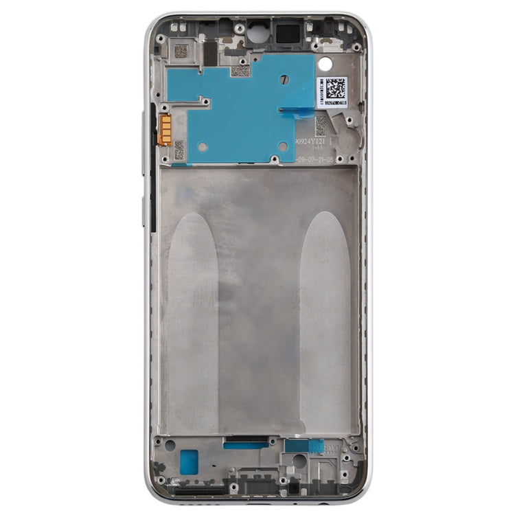 Placa de Bisel de Marco LCD de Carcasa Frontal Para Xiaomi Redmi Note 8 (Plata)