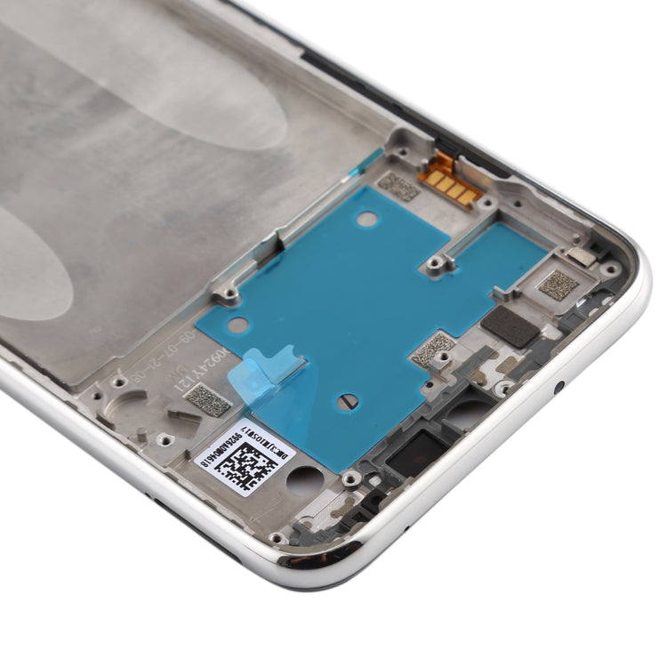 Plaque de cadre LCD du boîtier avant pour Xiaomi Redmi Note 8 (Argent)