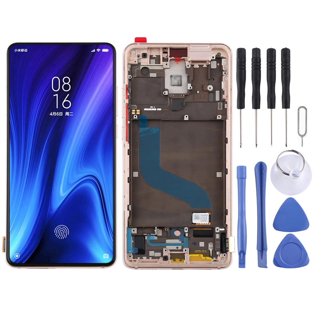 LCD Screen + Touch + Frame (Oled) Xiaomi Redmi K20 K20 Pro 9T Pro Gold