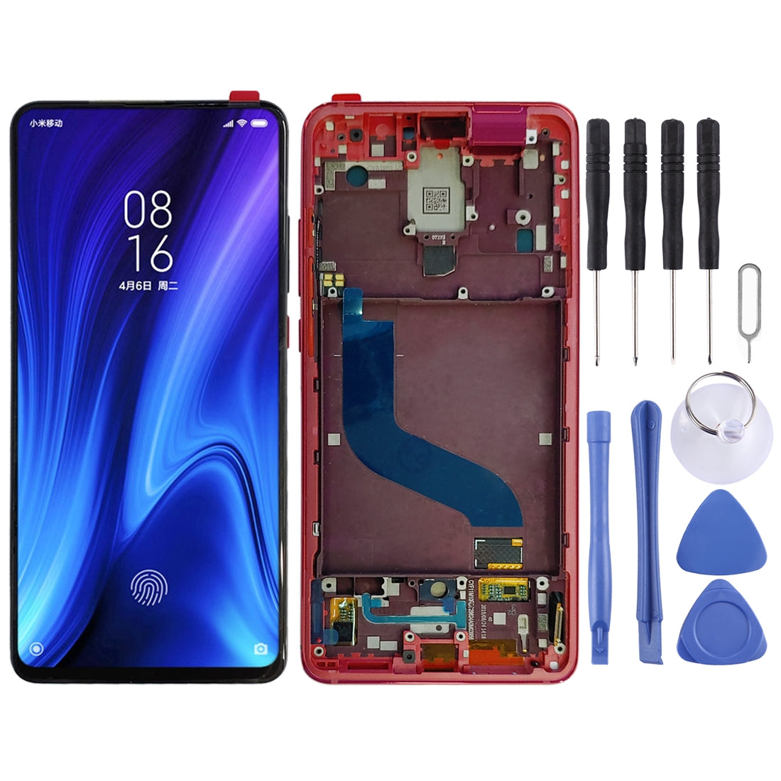 LCD Screen + Touch + Frame (Oled) Xiaomi Redmi K20 Redmi K20 Pro 9T Pro Red