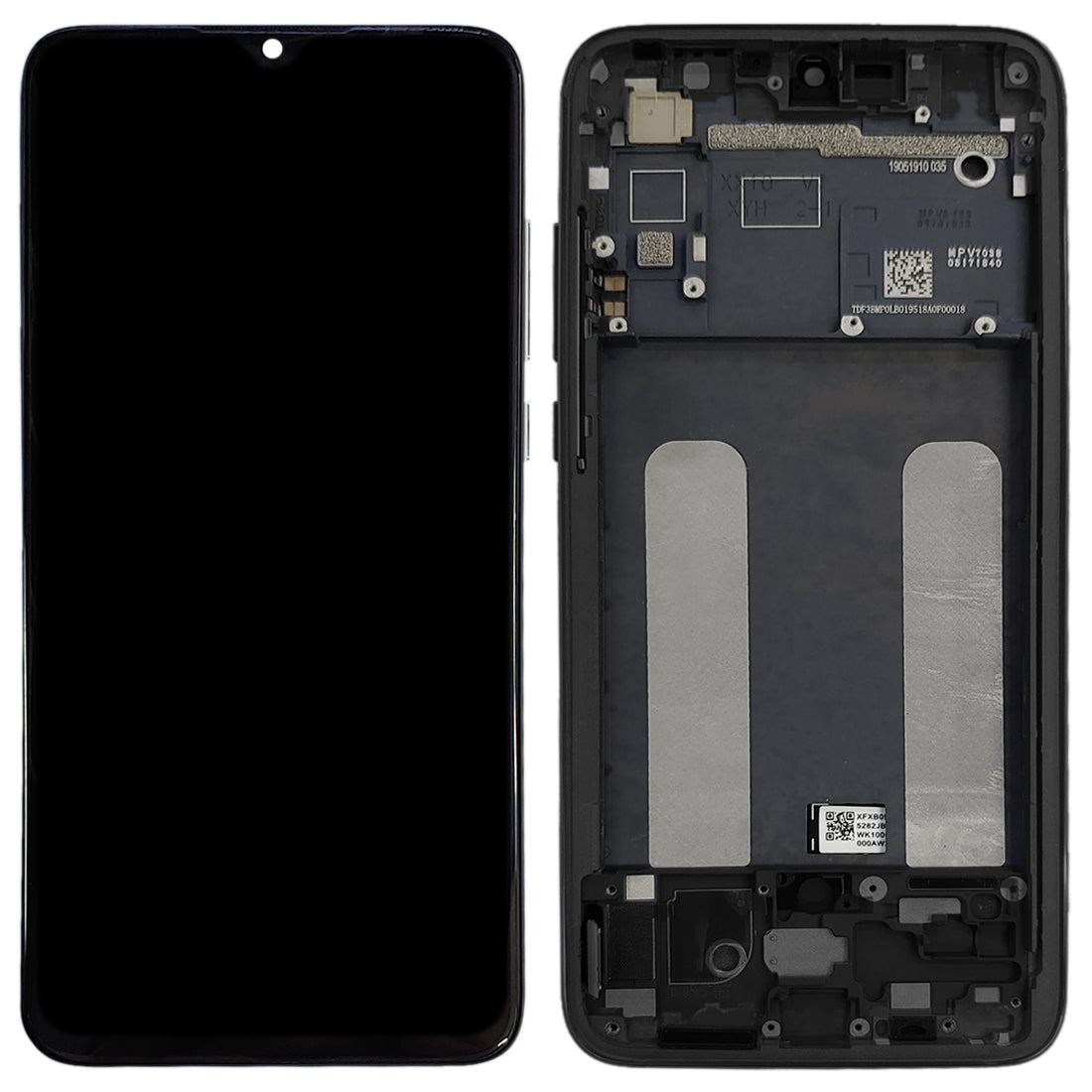 Ecran Complet LCD + Tactile + Châssis Xiaomi MI CC9 Noir