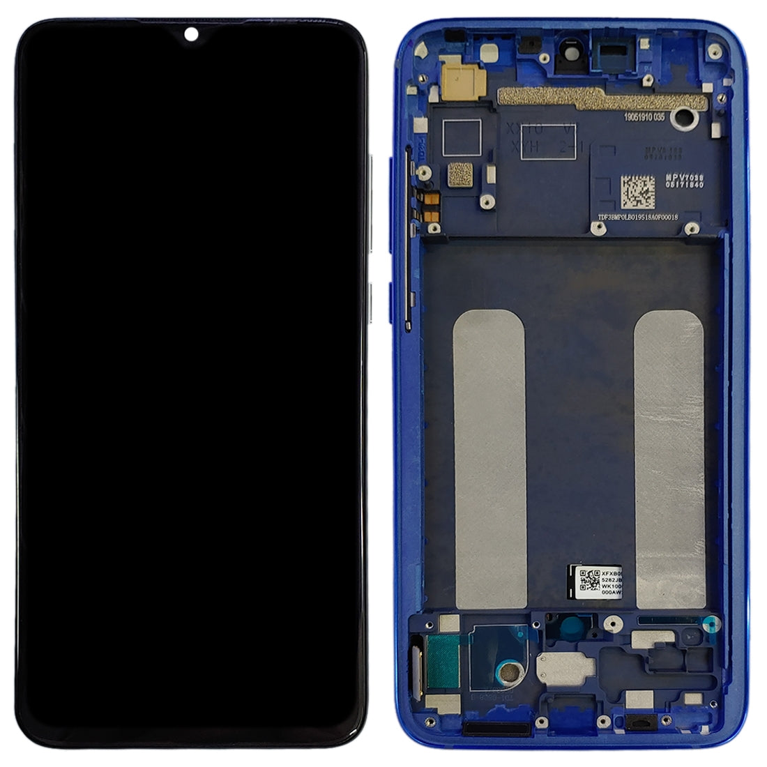 Pantalla Completa LCD + Tactil + Marco Xiaomi MI CC9 Azul