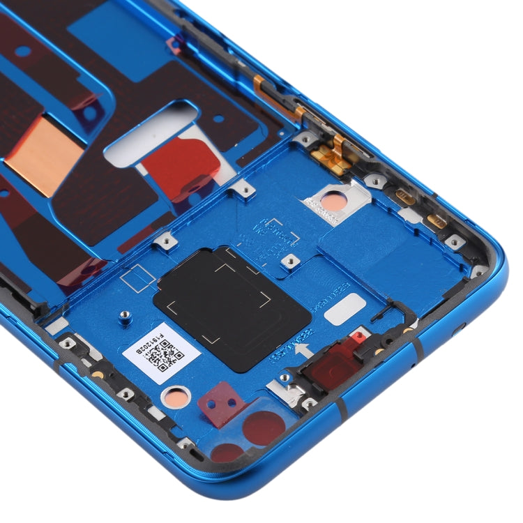 Placa de Bisel de Marco Medio Original Para Huawei Honor V30 (Azul)