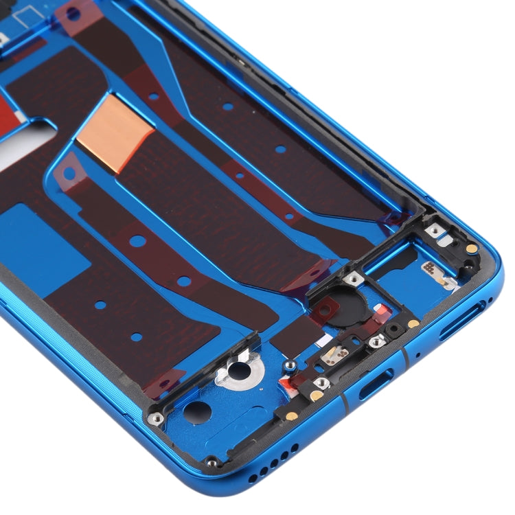 Original Middle Frame Bezel Plate for Huawei Honor V30 (Blue)