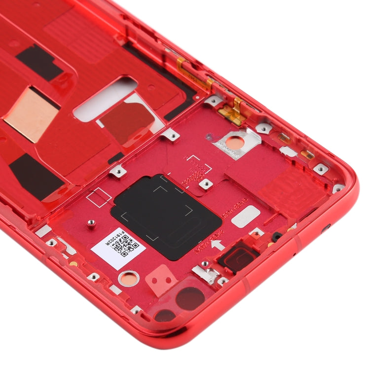Original Middle Frame Bezel Plate for Huawei Honor V30 (Red)