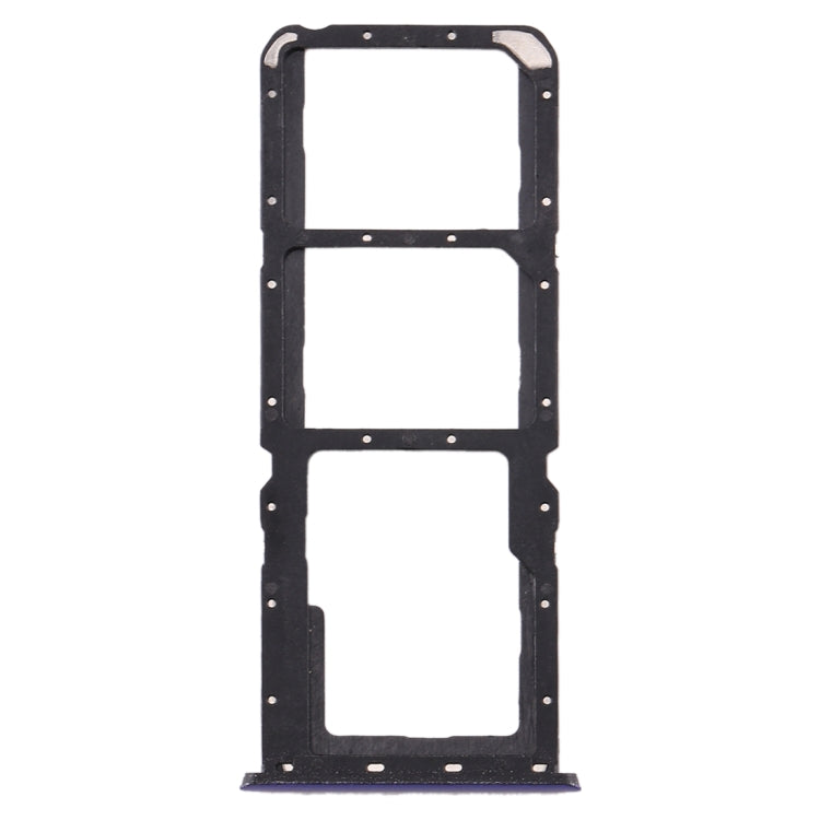 SIM Card Tray + SIM Card Tray + Micro SD Card Tray for Oppo Realme X2 (Purple)