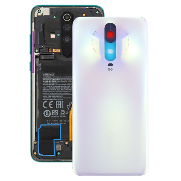 Cache batterie arrière pour Xiaomi Redmi K30 (Blanc)