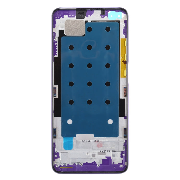 Plaque de lunette du cadre LCD du boîtier avant pour Xiaomi Redmi K30 5G (Violet)