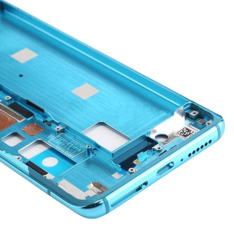 Plaque de cadre LCD du boîtier avant pour Xiaomi MI 10 5G / MI 10 Pro 5G (Bleu)