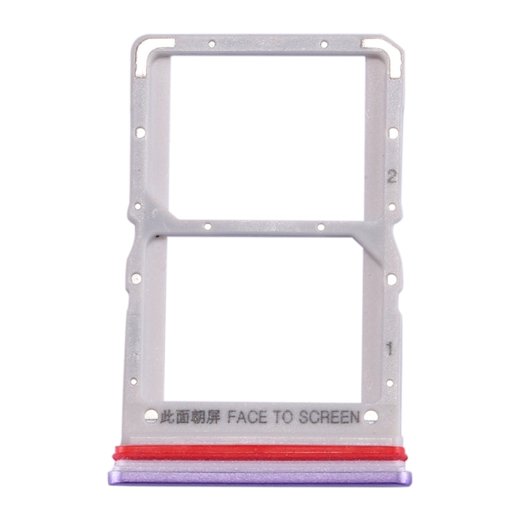 SIM Card Tray + SIM Card Tray for Xiaomi Redmi K30 5G (Purple)