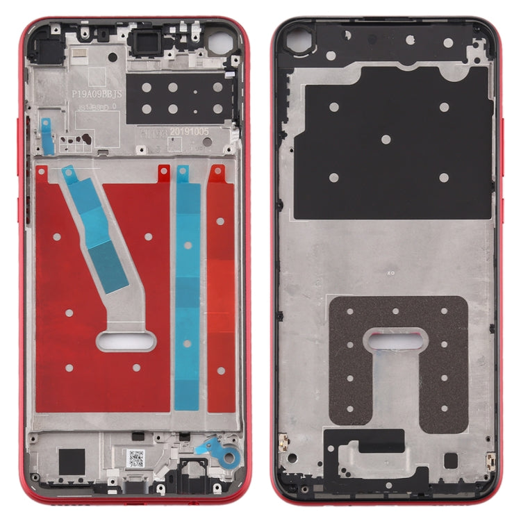 Plaque de cadre central d'origine pour Huawei P40 Lite E / Enjoy 10 (Rouge)
