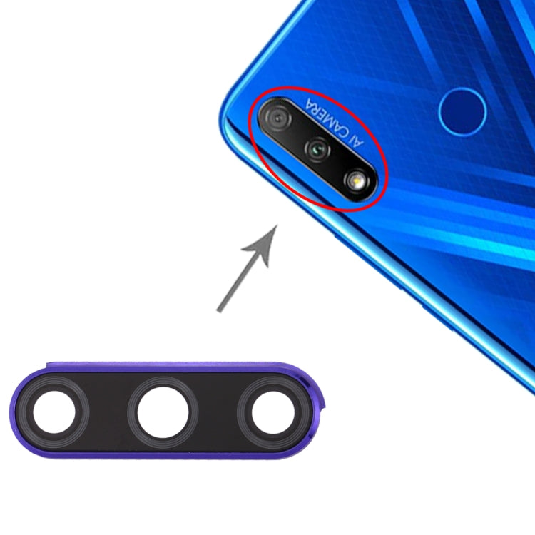 Couvercle d'objectif d'appareil photo pour Huawei Honor 9X (Violet)