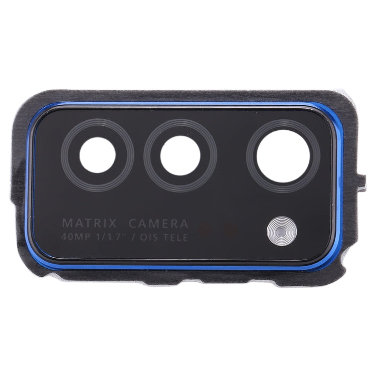 Couvercle d'objectif d'appareil photo d'origine pour Huawei Honor V30 (bleu foncé)