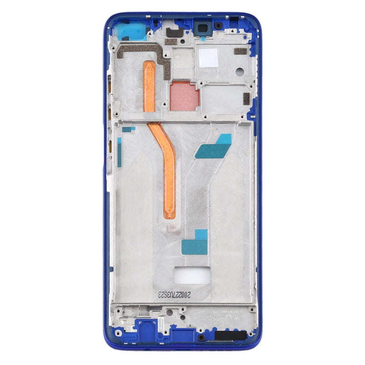 Front Housing LCD Frame Bezel Plate for Xiaomi Redmi K30 4G Version (Blue)