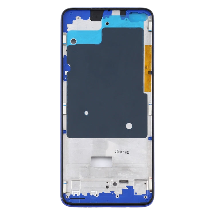 Plaque de cadre LCD du boîtier avant pour Xiaomi Redmi K30 Version 4G (Bleu)