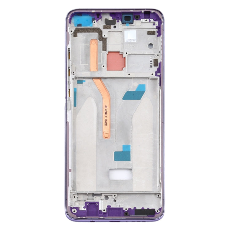 Placa de Bisel de Marco LCD de Carcasa Frontal Para Xiaomi Redmi K30 Versión 4G (Morado)