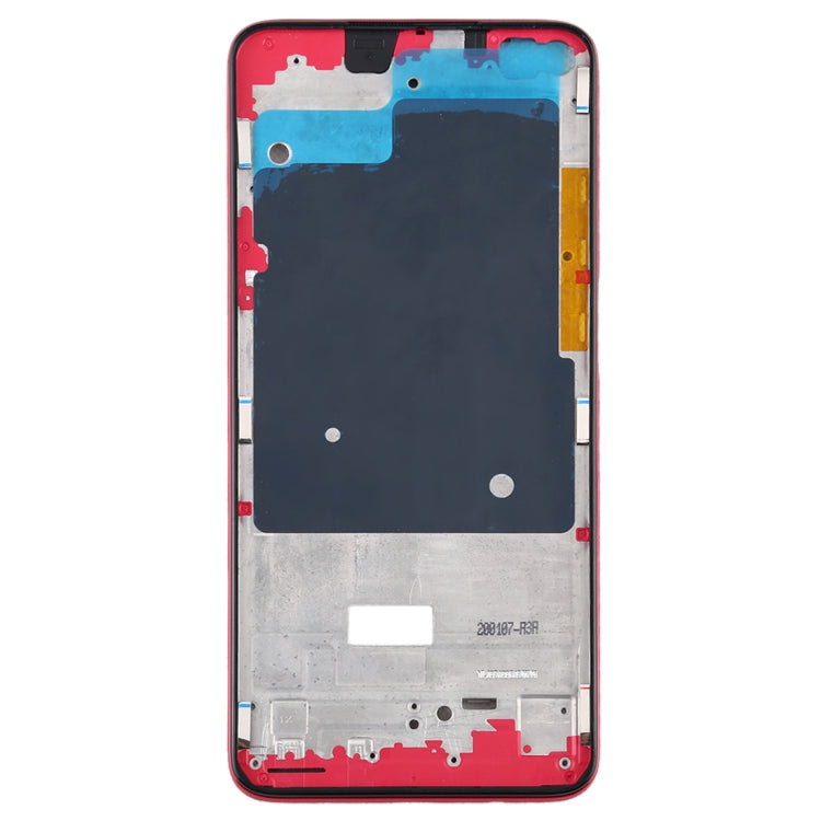 Front Housing LCD Frame Bezel Plate for Xiaomi Redmi K30 4G Version (Red)