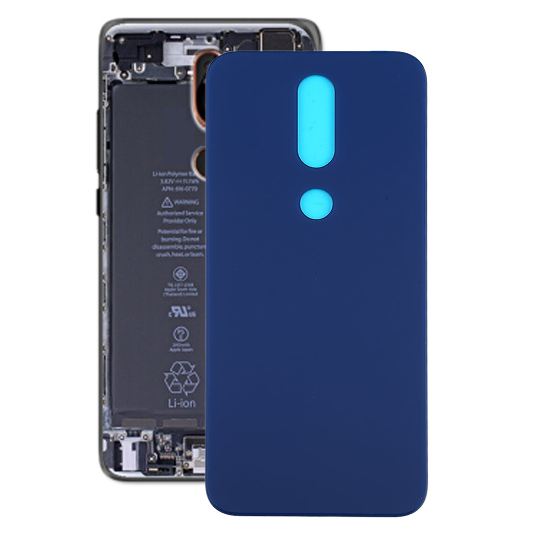 Tapa Bateria Back Cover Nokia 4.2 Azul