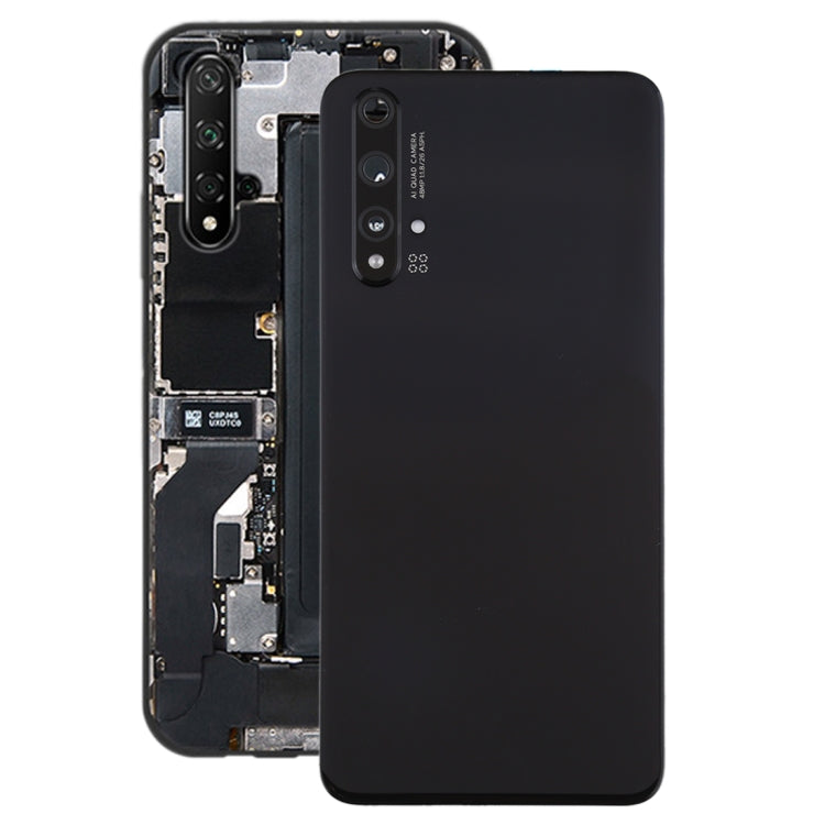 Original Battery Battery Cover with Camera Lens Cover for Huawei Nova 5T (Black)