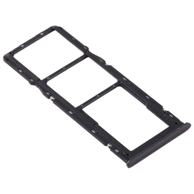 SIM Card Tray + SIM Card Tray + Micro SD Card Tray for Oppo Realme 5 (Black)