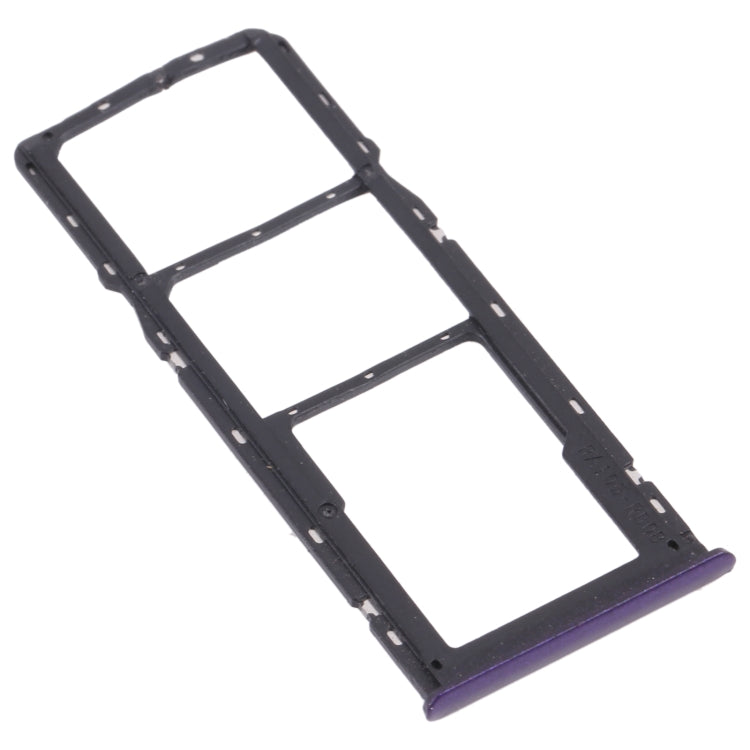 SIM Card + SIM Card + Micro SD Card Tray for Oppo Realme 5 (Purple)